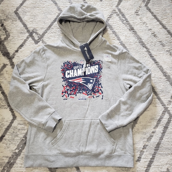 NWT NFL Patriots Hoody - Picture 1 of 3